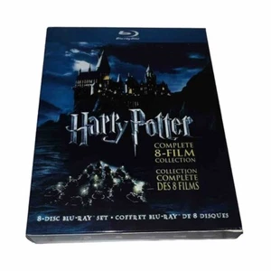Harry Potter Complete 8-Film Collection Blu-Ray 8-Disc New US SELLER - Picture 1 of 4