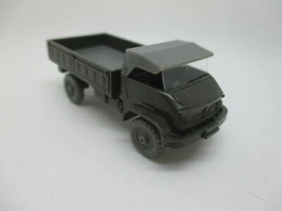 Wiking: Unimog S, Militare, Verde Oliva, Saure HB Nr. 487/1 (Schub132) - Immagine 1 di 3