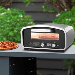 Kenmore Commercial Electric 13 in Pizza Oven Indoor Outdoor 1800 W Large Size - Picture 1 of 15
