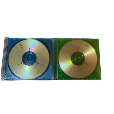 New TDK 80 Minute 700MB CD-R Discs 10 Pack Sealed Recordable Lot Of 2 With Cases - Image 1 of 3