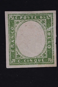 ITALY SARDINIA SC# 10B CV$435 TORN FAULTY SPACE FILLER MINT H MH - Picture 1 of 3