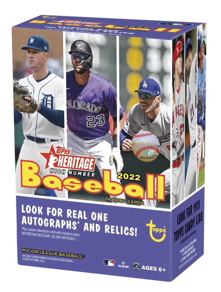 2022 Topps Heritage Baseball High Number Pick Your Card (Base & Rookies) - Image 1 of 1