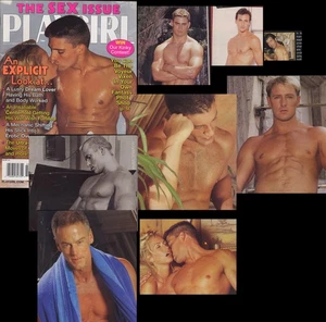 PLAYGIRL 2-01 FEBRUARY 2001 CJ JOHNSON STEVE SIPPLE JON HOWARD - Picture 1 of 1
