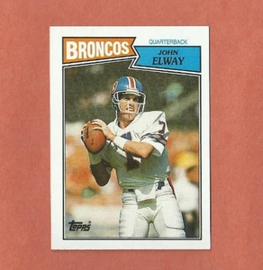 1987 TOPPS JOHNN ELWAY CARD #31 DENVER BRONCOS - Picture 1 of 1