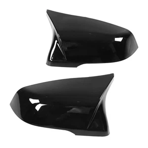 2 piezas Cubierta de espejo retrovisor lateral izquierdo derecho negro brillante ABS espejos retrovisores YAPU - Imagen 1 de 12