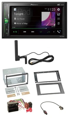 Pioneer MP3 DAB AUX 2DIN Bluetooth Autoradio für Ford C-Max Galaxy S-Max 03-07 a - Bild 1 von 4