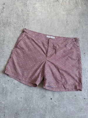 Pantalones Cortos Orlebar Marrón Impresionantes de Lujo Bulldog M Foto 1 de 4