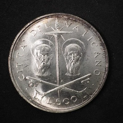 1967   VATICAN   500 LIRE  **NICE COIN** FREE SHIPPING CO411 - Image 1 of 2
