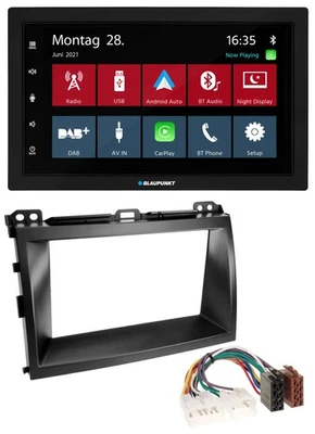 Blaupunkt MP3 Bluetooth DAB 2DIN USB Autoradio für Lexus GX-470 (2003-2009) - Bild 1 von 4