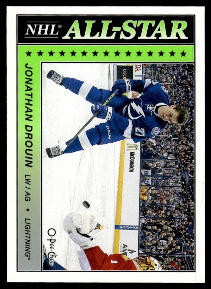 2015-16 O PEE CHEE NHL ALL STAR Jonathan Drouin Tampa Bay Lightning #AS-16 - Image 1 of 2