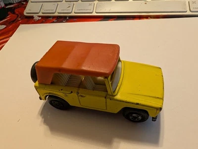 Vintage 1969 Lesney Matchbox Series No. 18 Field Car Yellow Diecast Car - Image 1 of 4