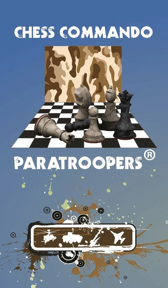 CHESS COMMANDO PARACAIDISTAS:: Tarjetas de ajedrez. Juega las cartas con tu juego de ajedrez.   Foto 1 de 4