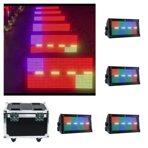 4pc/case DJ strobe atomic 1000W led Strobe Light RGB Wash +W Stage flash light - Picture 1 of 8