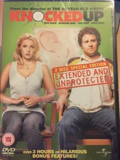 Knocked Up (DVD, 2007, 2-Disc Set) New Sealed