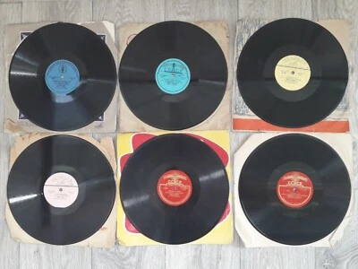 Soviet Union Gramophone record Vinyl USSR №26 original vintage Old  6 pcs - Image 1 of 4