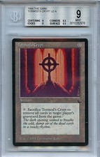 MTG Dark Tormod's Crypt BGS 9.0 (9) Mint card Magic WOTC 2976