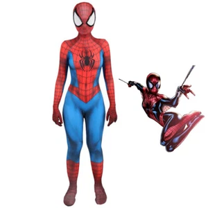 Spider-Girl Costume Cosplay Suit May Parker Bodysuit For Kids Adult Women - Picture 1 of 12