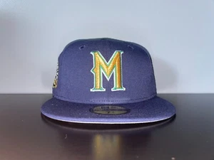 Hat Club ExcIusive New Era 59Fifty MiIwaukee Brewer County Stadium Patch - 7 1/4 - Picture 1 of 3