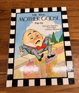 Vintage Pop-Up Book The Real Mother Goose Humpty Dumpty 1985 - Foto 1 di 7