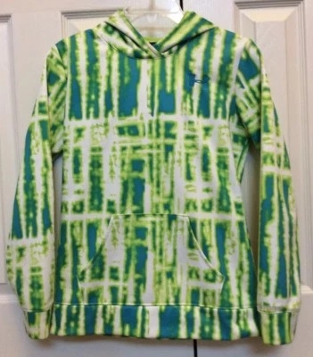 Sudadera con capucha Under Armour Storm azul aguamarina verde blanco suelta YLG 1245989 Foto 1 de 4