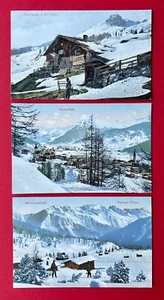 3 x AK DAVOS Schweiz um 1905 Ortsansichten Winteransichten ( 149287 - Bild 1 von 2