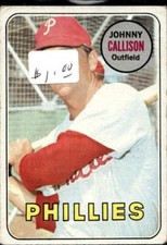 JOHNNY CALLISON 1969 Topps #133 BUY ANY 2 ITEMS FOR 50% OFF   B217R4S1P21