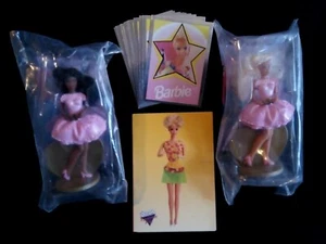 1992-94 BARBIE MISC. 1992 STICKER SET, 1993 FASHION FLIP & 2 1994 McDON. BARBIES - Picture 1 of 9