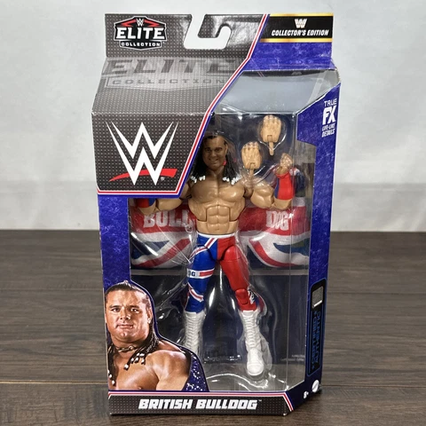 WWE Elite Davey Boy Smith, British Bulldog 6" Figure Collector Edition Cover