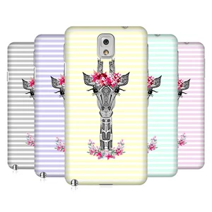 OFFICIAL MONIKA STRIGEL GIRAFFE AND STRIPES HARD BACK CASE FOR SAMSUNG PHONES 2 - Picture 1 of 16