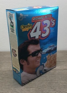 Cereal Cheerios Vintage con Richard Petty NASCAR 11,3 oz caja completa sellada de fábrica - Imagen 1 de 2
