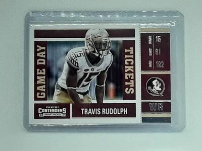 Travis Rudolph 2017 Contenders Draft Picks - Game Day Tickets - Florida State - Image 1 of 2