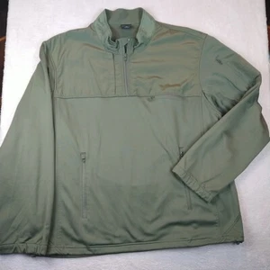 Propper Tactical Fleece Pullover Jacket Men's 2XL Olive Green 1/4 Zip Mid Weight - Picture 1 of 14