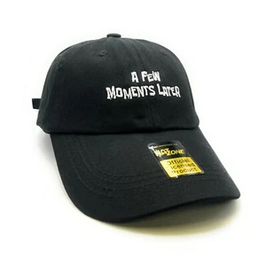 Moments Later Dad Hat Strapback (Black) - Picture 1 of 2