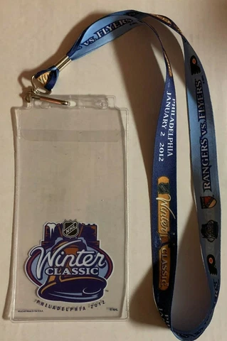 2012 Winter Classic Ticket Holder Lanyard Philadelphia Flyers Vs NY Rangers Cover