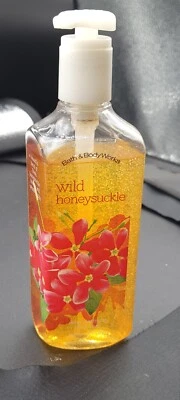 NEW Bath & Body Works WILD HOEYSUCKLE Deep Cleansing Hand Soap 8oz pump - Image 1 of 2