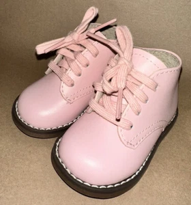 Footmates Pink Bootie Infant Size 2 - Picture 1 of 4