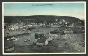 VINTAGE 1950s Postcard The Harbour, Portpatrick SCOTLAND - Picture 1 of 2