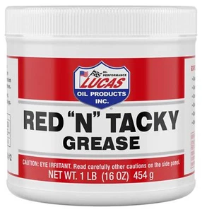 Red"N" Tacky Grease 1 Pound Tub 16 Ounces LUC10574 - Picture 1 of 5