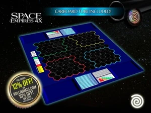 Space Empires 4X compatible Gamemat - Imagen 1 de 10