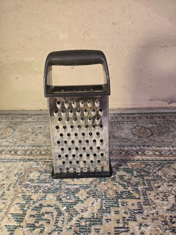  Good COOK Box Black Handle Cheese Cabbage Grater Stainless steel  - Image 1 of 4