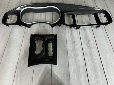 Jeu de pièces de garniture intérieure DODGE CHARGER fibre de carbone LHD - Photo 1/4