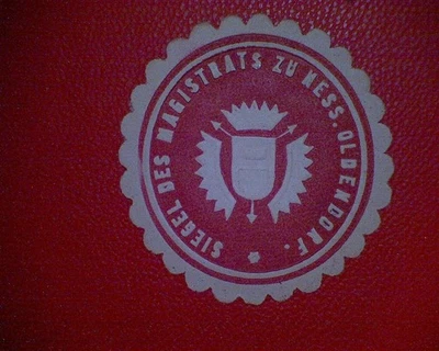 Siegelmarke Siegel des  Magistrats zu Hess.  Oldendorf   - Bild 1 von 2