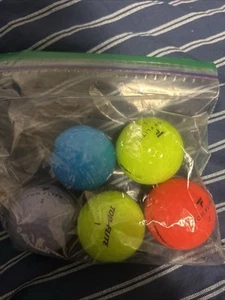 Different Colors Top Flite Balls 5 Pack Empower Bomb And Lady - Picture 1 of 3