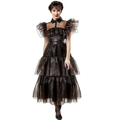 Disfraz de baile Rave'N del miércoles para adulto Foto 1 de 2