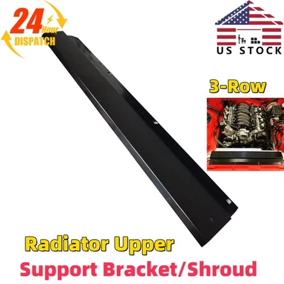 For 1982-1992 3rd Gen Camaro Firebird 3-Row Radiator Support Bracket/Shroud US - Imagem 1 de 4
