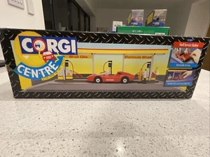 Vintage Corgi 1:43 Cc102 Shell Service Station, Complete Mint Never Opened  - Picture 1 of 8