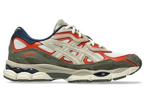 ASICS Gel-Nyc Cream Fossil taglia 13, DS NUOVO - Foto 1 di 1