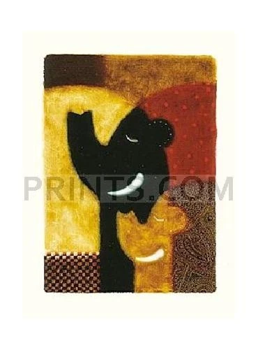 Nazran Govinder Madre e Hijo Edición Abierta 13.25x16.5 Foto 1 de 1