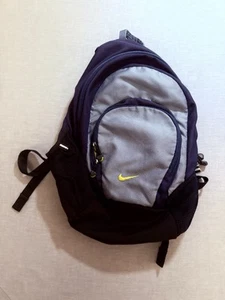 Bolso Bandolera Bandolera Vintage Nike Correa Centro Swoosh Azul Y2K. - Imagen 1 de 10