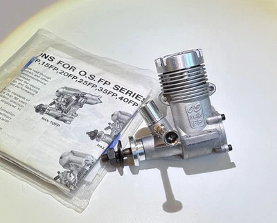 NEW OS Max 20 FP CL Control Line Engine with Front Mount NVA - Image 1 of 4